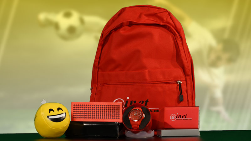 ainet Package mit Sportrucksack